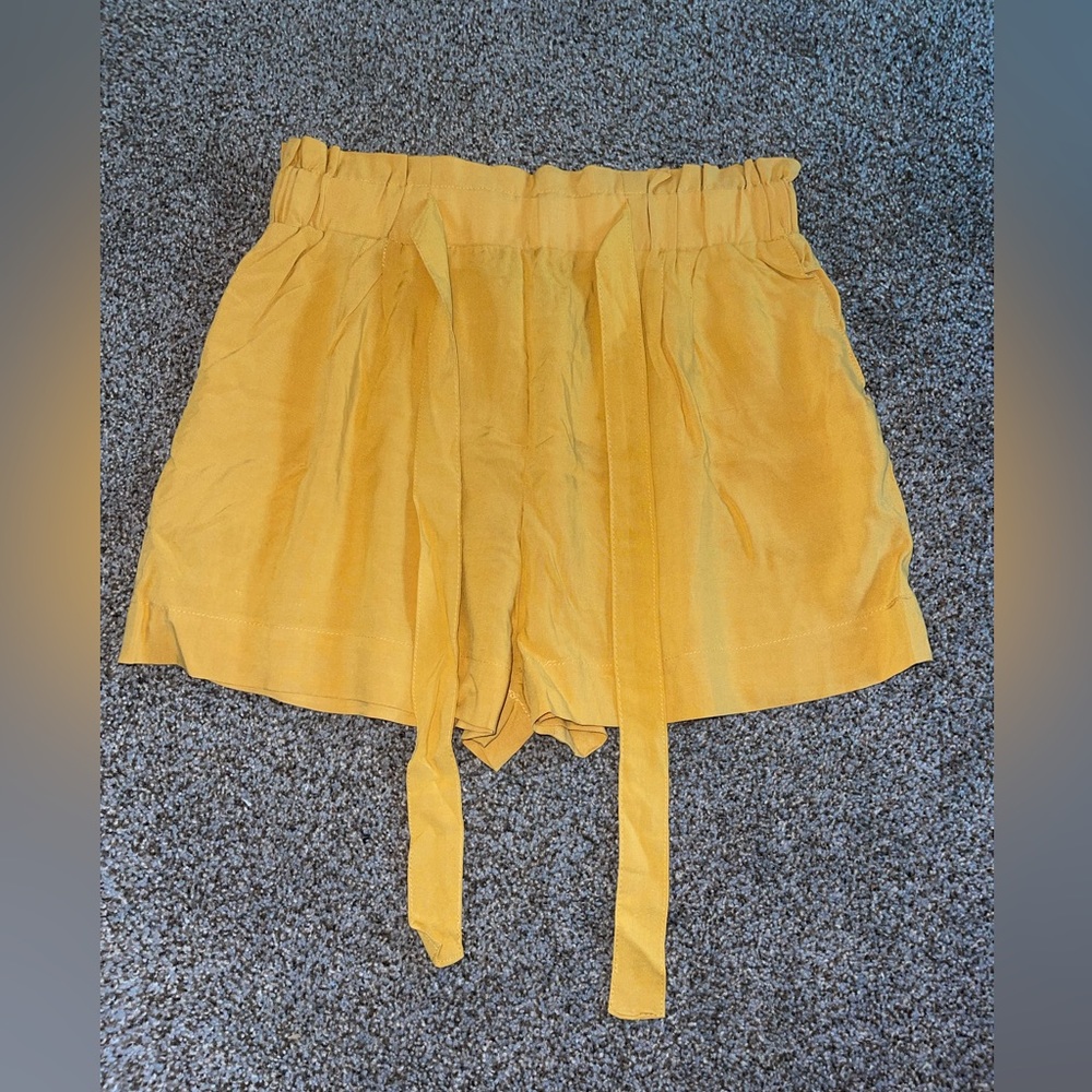 Ambiance Yellow Shorts